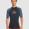 Men QUIKSILVER Rashvests | Mens On Tour Short Sleeve Rash Vest