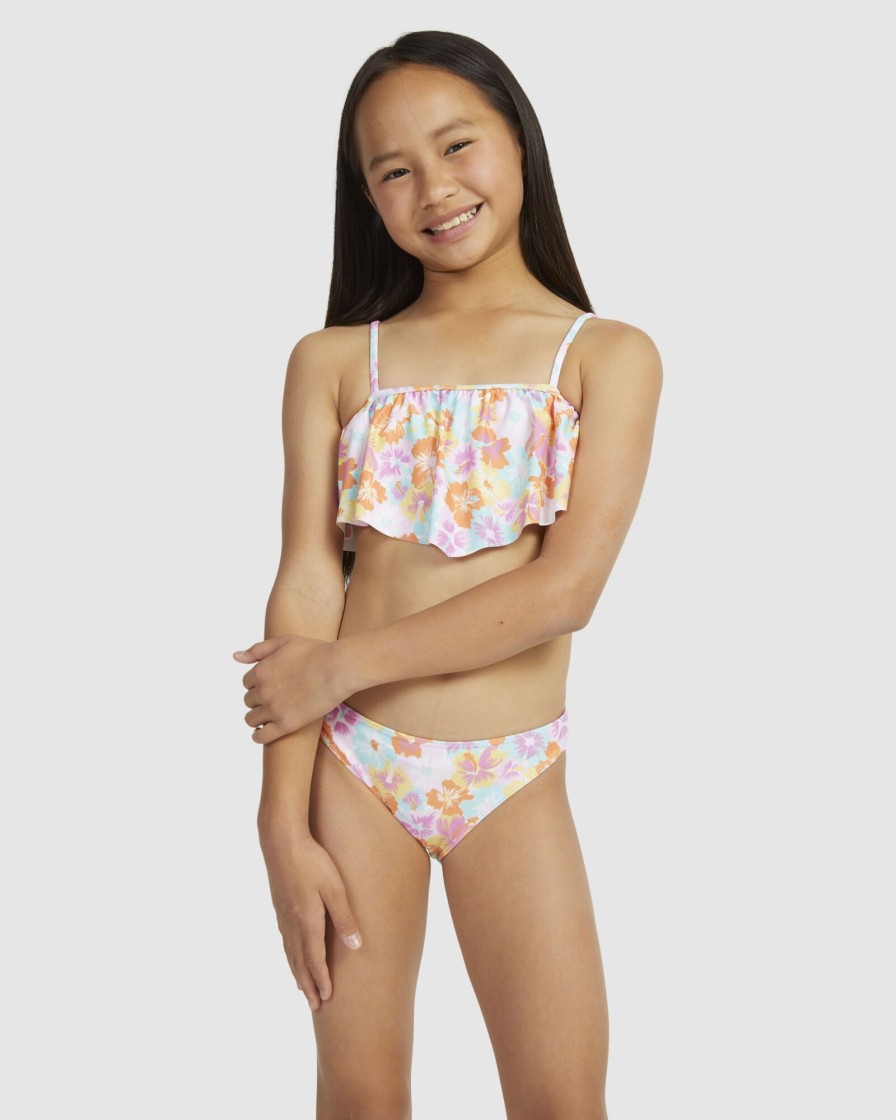 Youth ROXY Clothing | Girls 7-16 Floraya Flutter Two-Piece Bikini Set