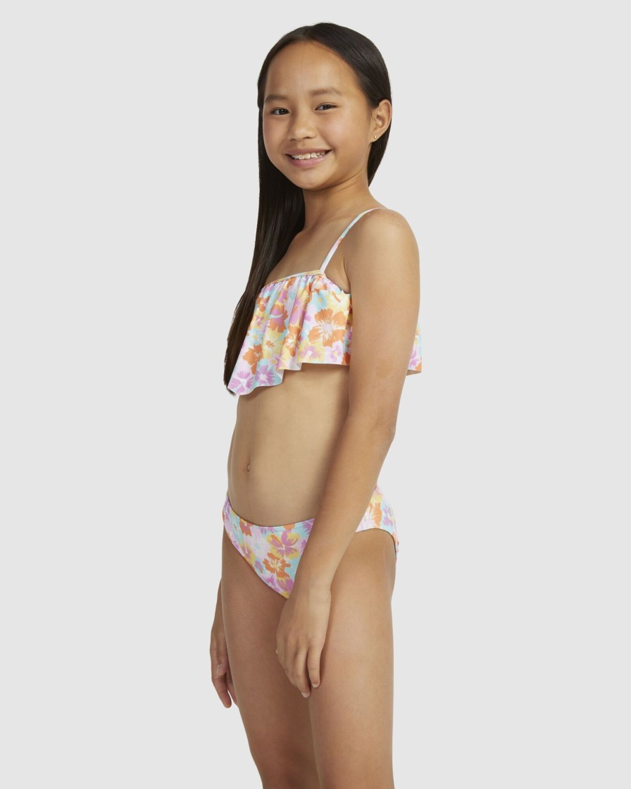 Youth ROXY Clothing | Girls 7-16 Floraya Flutter Two-Piece Bikini Set