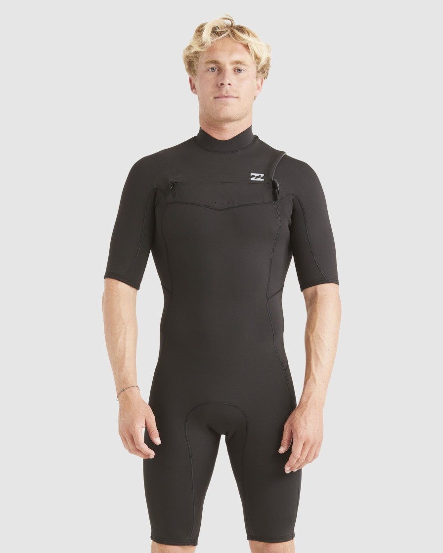 Men BILLABONG Wetsuits | 202 Absolute Chest Zip Gbs Springuit