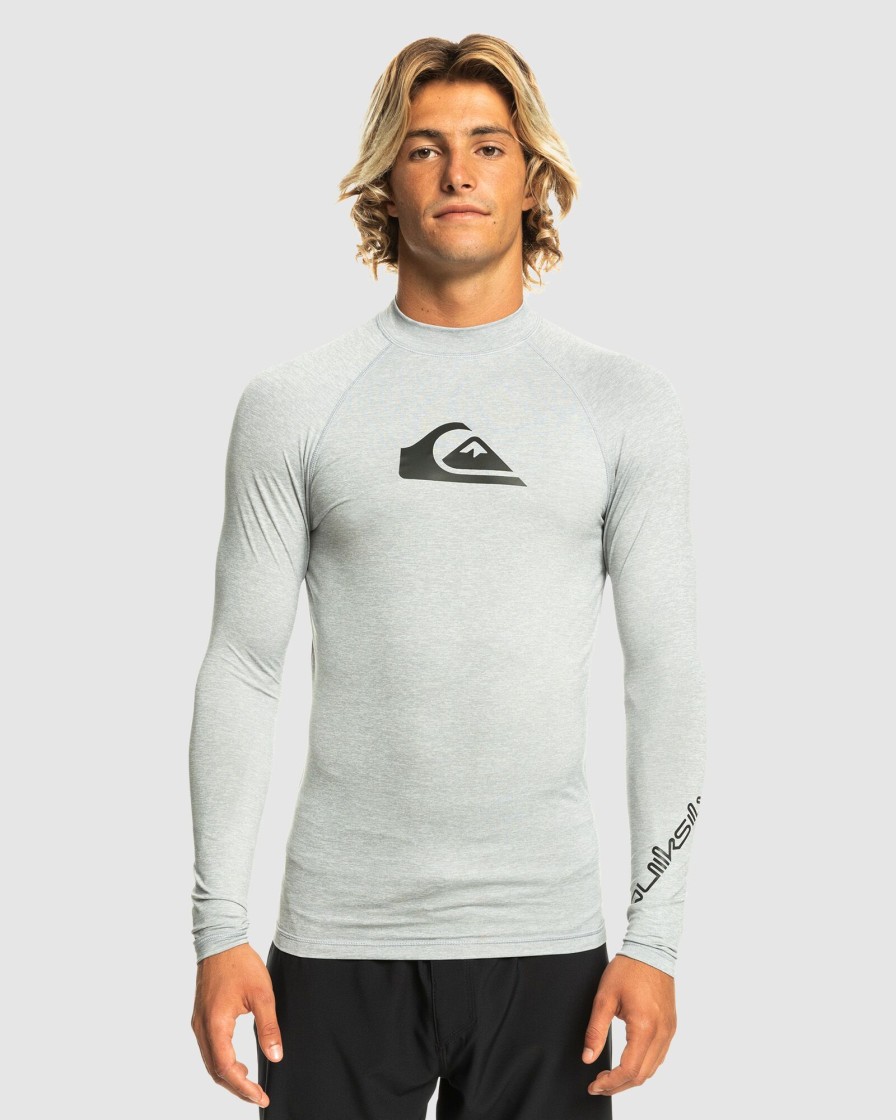 Men QUIKSILVER Rashvests | Mens All Time Long Sleeve Upf 50 Rash Vest