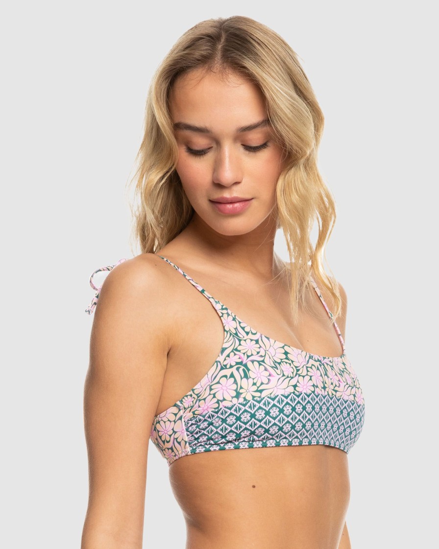 Women ROXY Swimwear | Womens Free Spirit Bralette Bikini Top