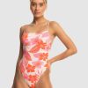 Women ROXY One Pieces | Womens Printed Beach Classics One-Piece Swimsuit