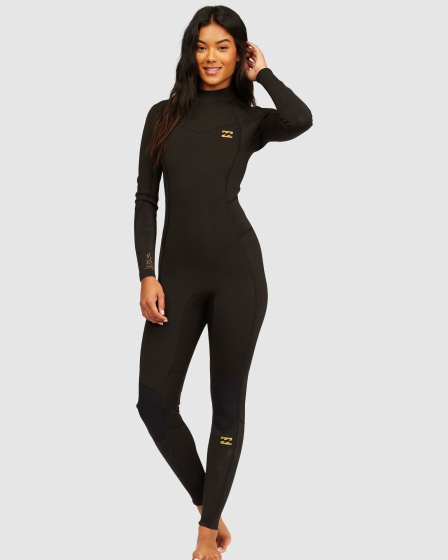 Women BILLABONG Wetsuits | 4/3 Synergy Back Zip Steamer Wetsuit