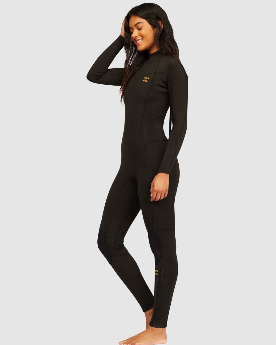 Women BILLABONG Wetsuits | 4/3 Synergy Back Zip Steamer Wetsuit