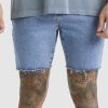 Men RVCA Shorts | Frayed Denim Shorts