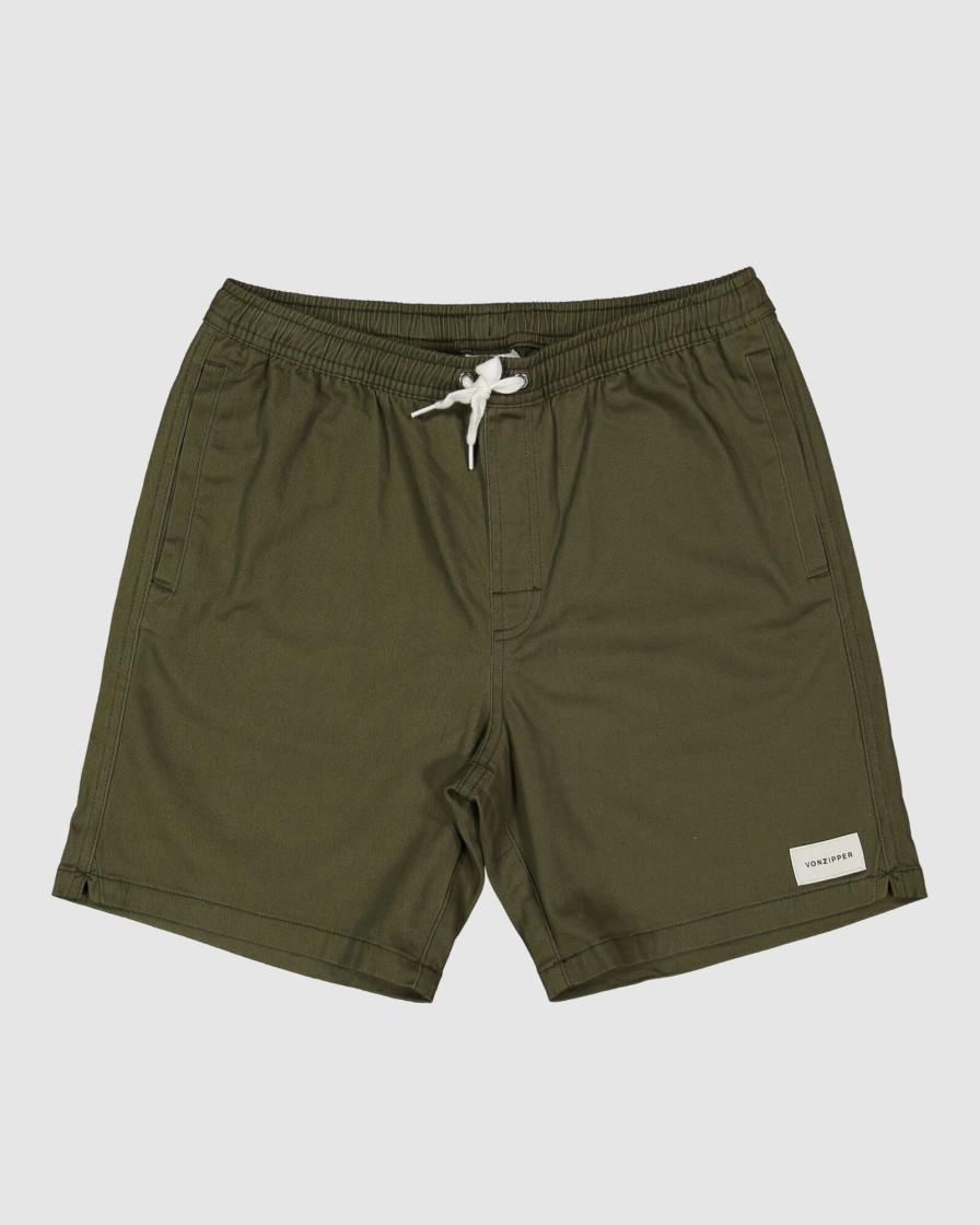 Youth VONZIPPER Clothing | Youth Twill Dogs Short