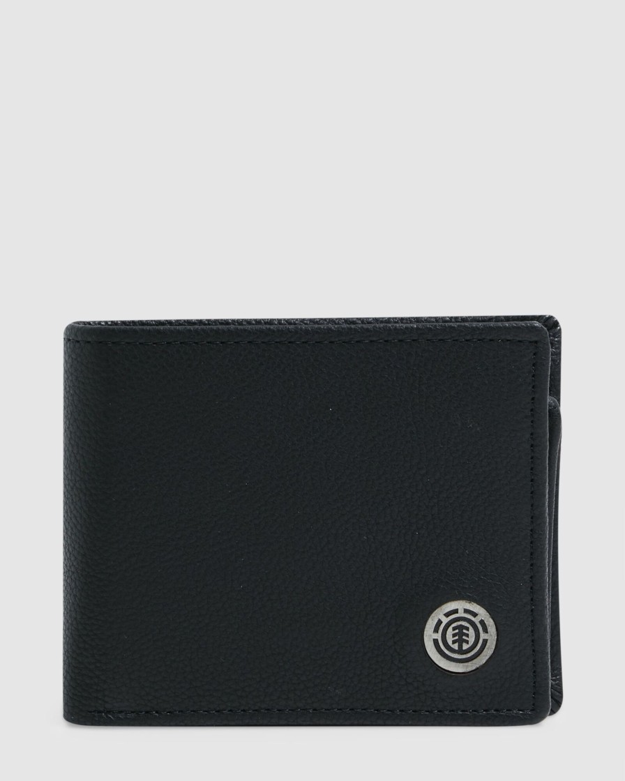 Men ELEMENT Wallets | Icon Leather Bi-Fold Wallet