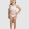 Youth ROXY Clothing | Girls 2-7 Pineapple Line Crop Top Two-Piece Bikini Set