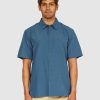 Men QUIKSILVER Shirts | Mens Waterman Centinela Short Sleeve Shirt