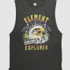 Men ELEMENT Singlets & Tanks | Heliaca Muscle T-Shirt