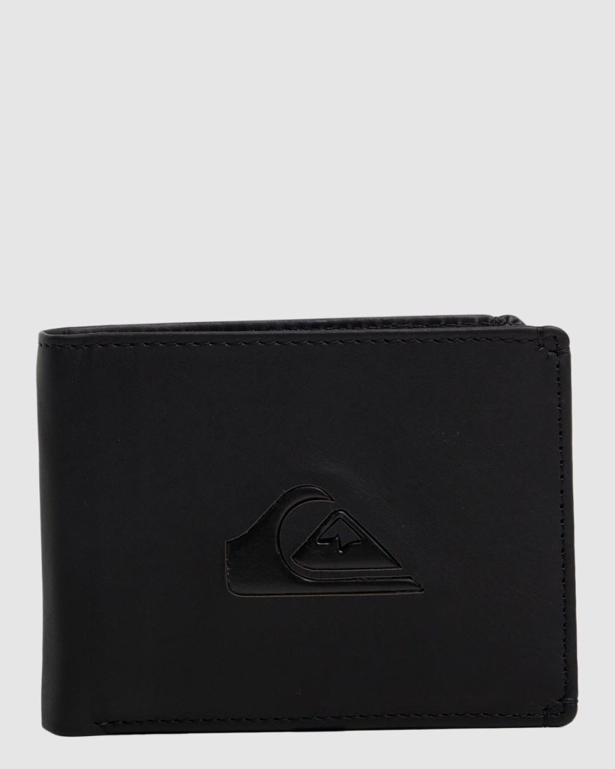 Men QUIKSILVER Wallets | New Miss Dollar Bi-Fold Leather Wallet