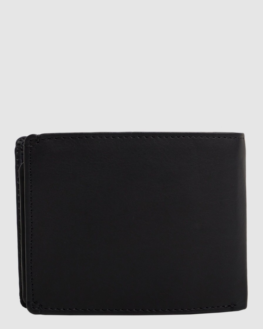 Men QUIKSILVER Wallets | New Miss Dollar Bi-Fold Leather Wallet