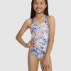 Youth ROXY Clothing | Girls 6-16 Funky Palm Cross Back One-Piece Swimsuit