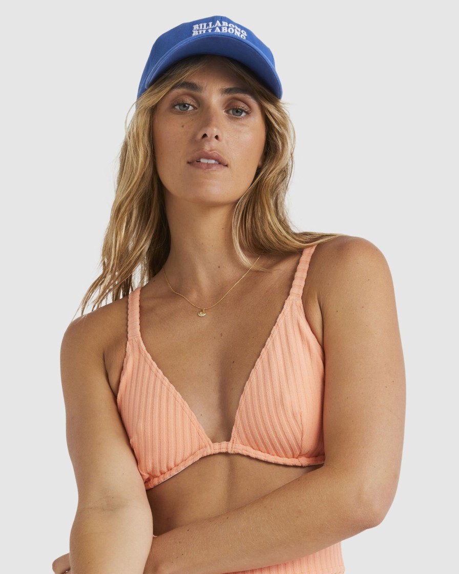 Women BILLABONG Bikini Tops | Terry Rib Reese D/Dd Underwire Bikini Top