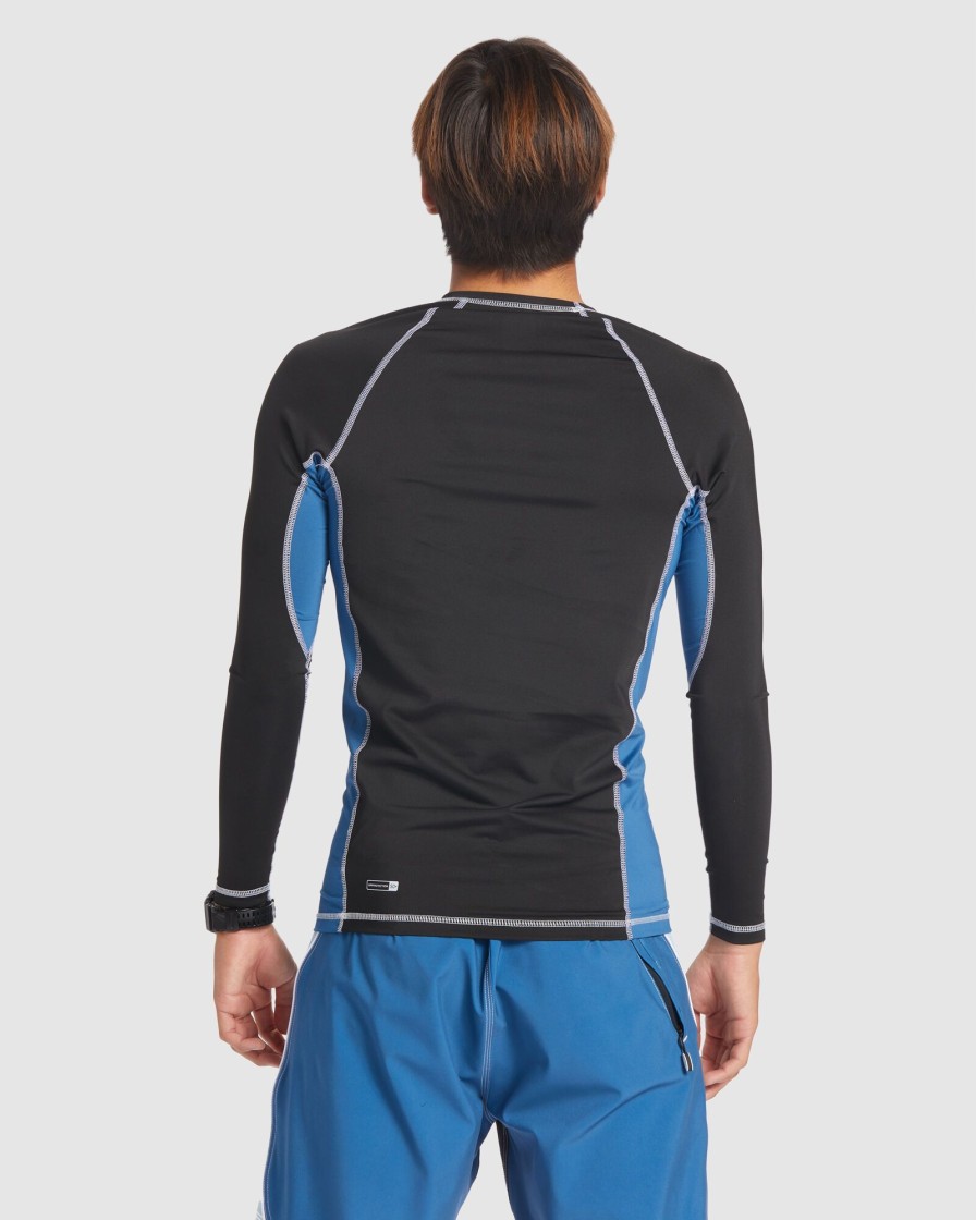 Men QUIKSILVER Rashvests | Mens Saturn Protection Long Sleeve Upf 50 Rash Vest