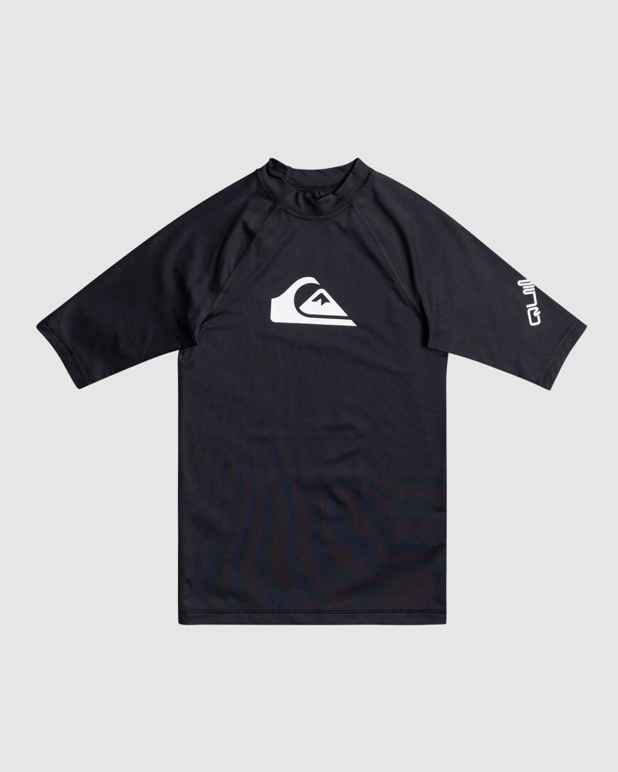 Youth QUIKSILVER Clothing | Boys 8-16 All Time Short Sleeve Rash Vest