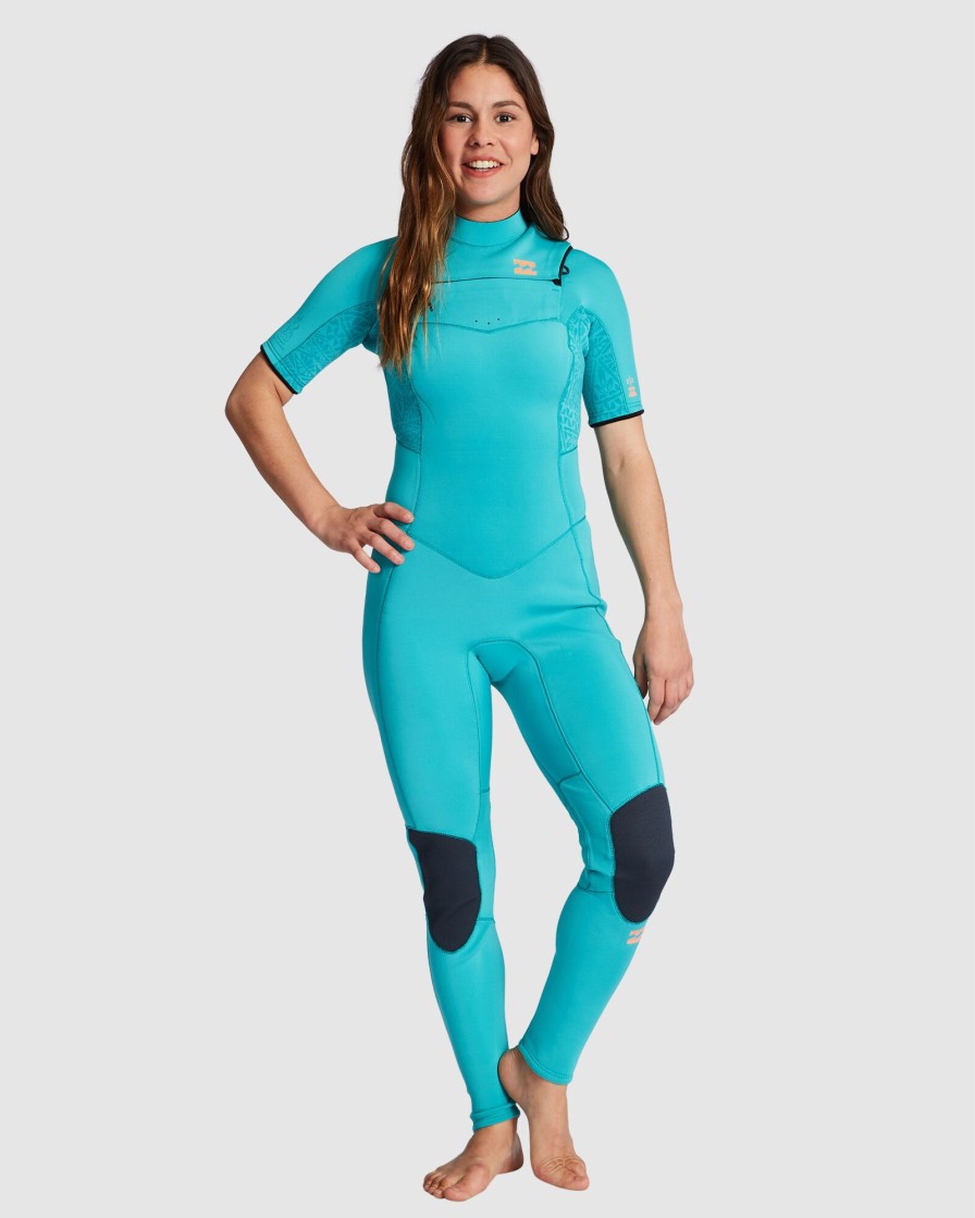 Women BILLABONG Wetsuits | 202 Synergy Cz Ss Full