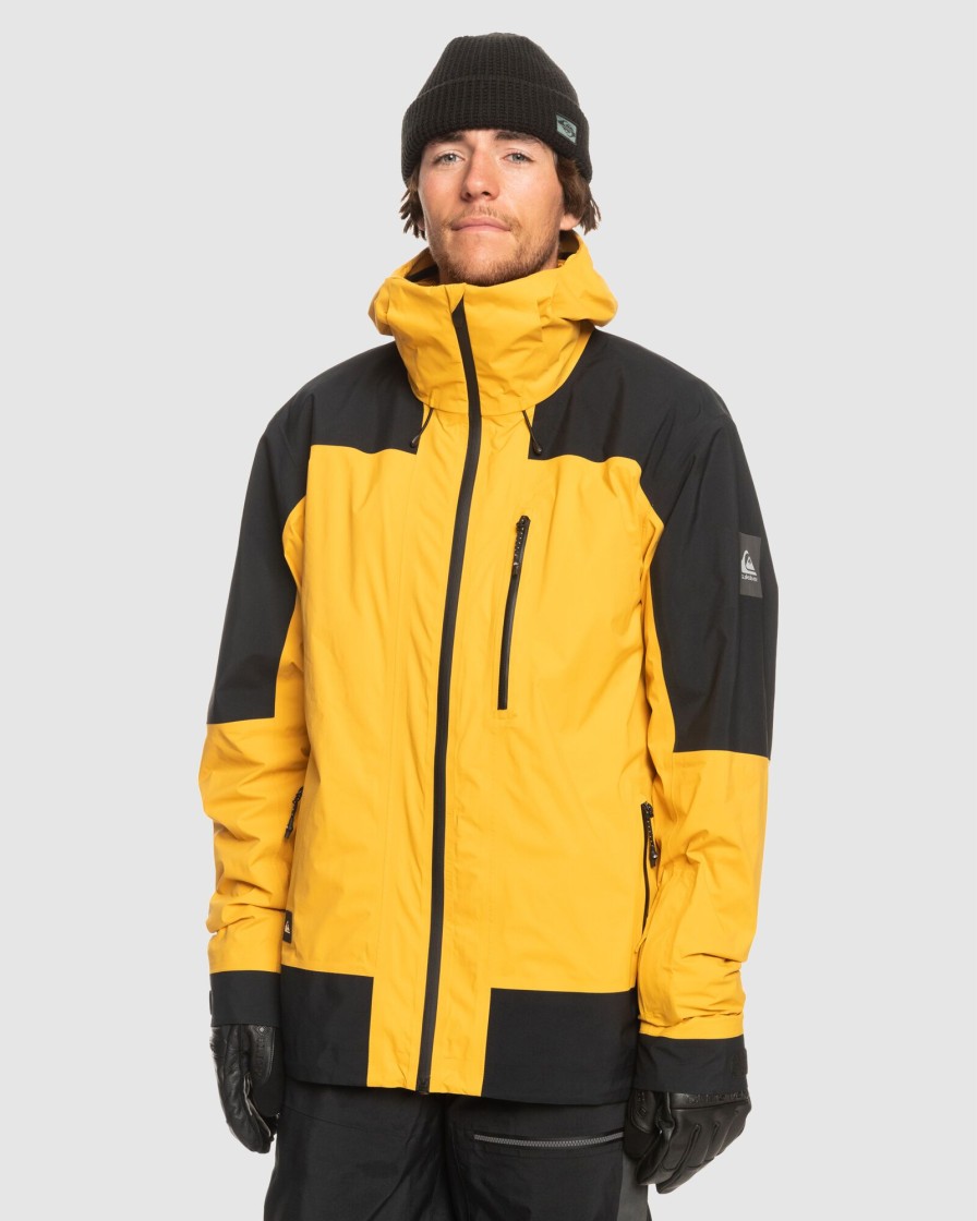 Men QUIKSILVER Jackets | Mens Ultralight Gore-Tex® Technical Snow Jacket