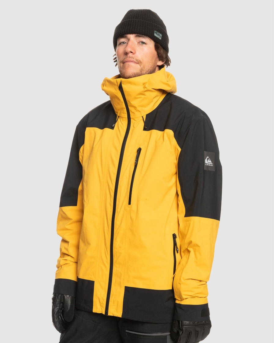 Men QUIKSILVER Jackets | Mens Ultralight Gore-Tex® Technical Snow Jacket