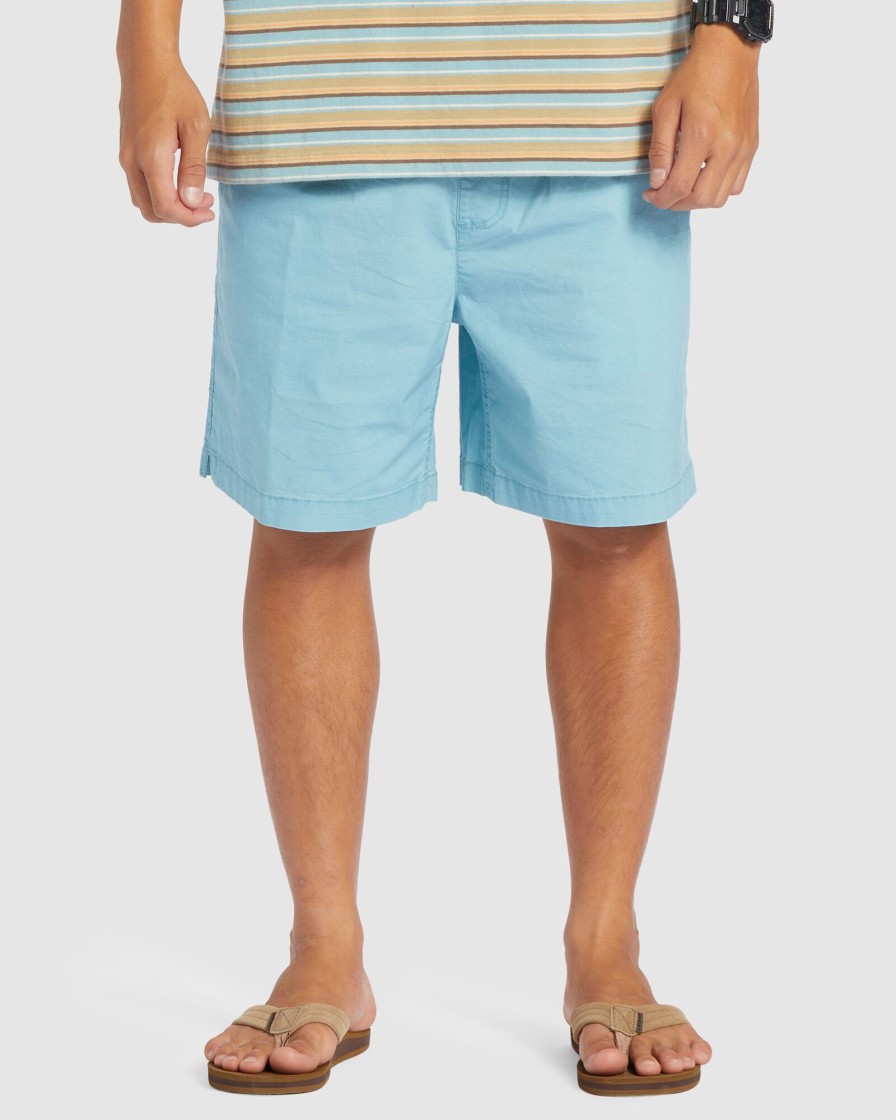 Men QUIKSILVER Shorts | Mens Taxer Elasticated Shorts