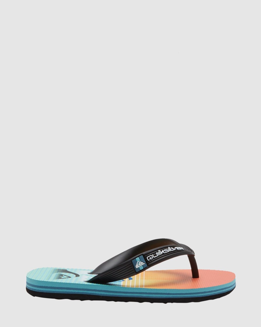 Youth QUIKSILVER Footwear | Boys Molokai Art Flip-Flops