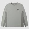 Men QUIKSILVER Rashvests | Mens Sea Grass Long Sleeve Upf 50 Surf T-Shirt