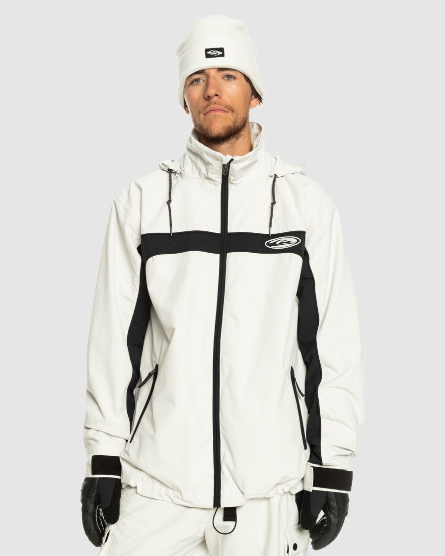 Men QUIKSILVER Jackets | Mens Live Wire Technical Snow Jacket