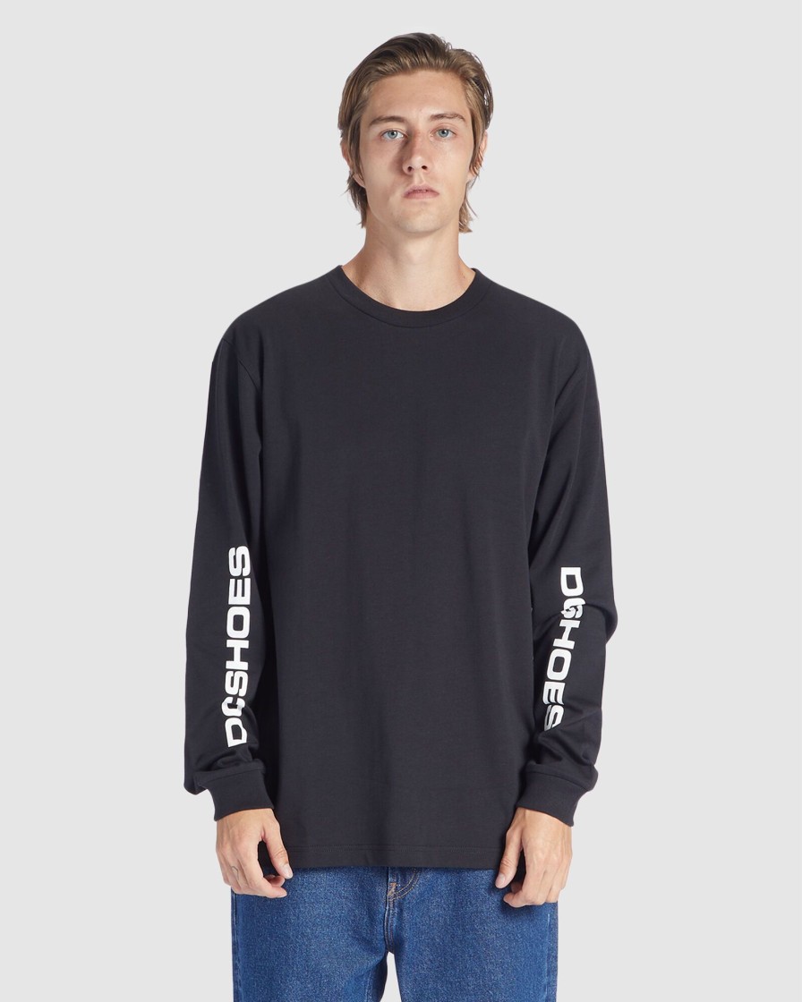 Men DC SHOES Knitwear | Kalis 25 Long Sleeve T-Shirt