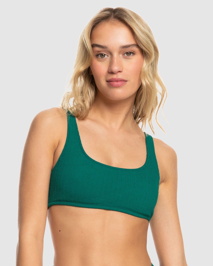 Women ROXY Bikini Tops | Womens Aruba Bralette Bikini Top