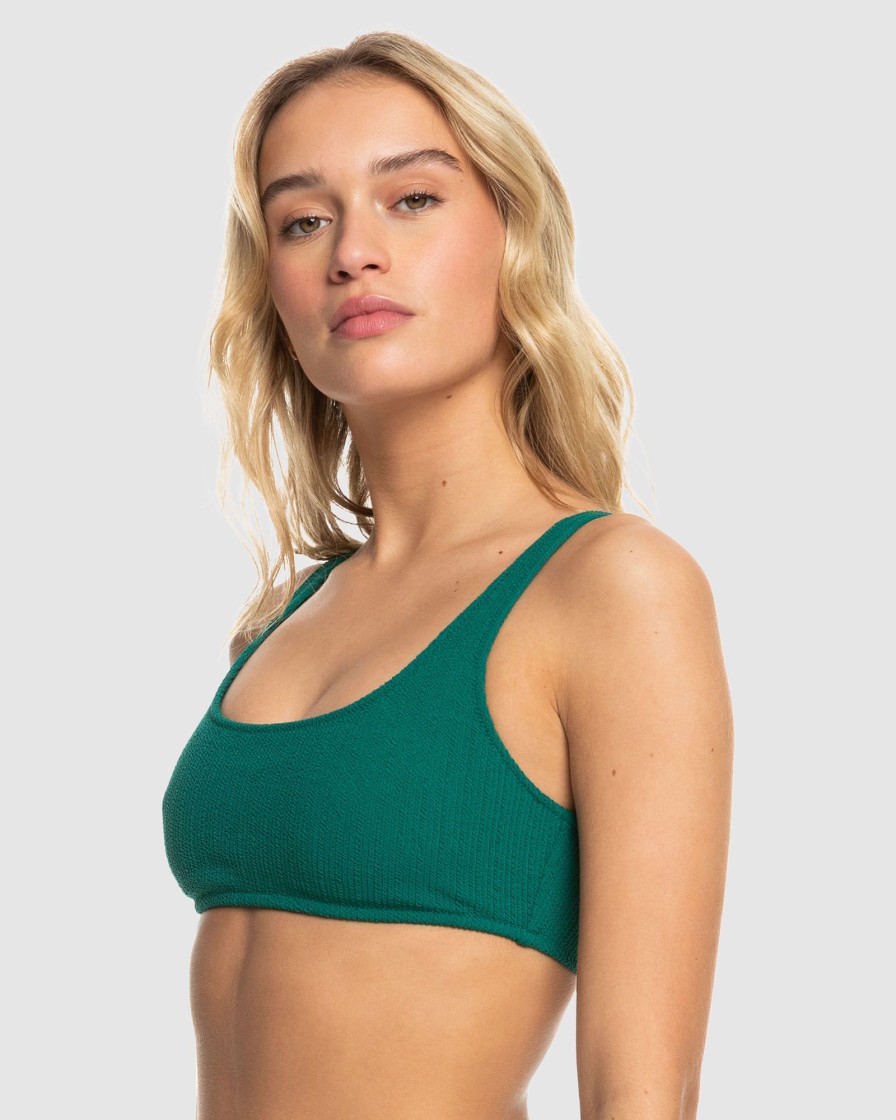 Women ROXY Bikini Tops | Womens Aruba Bralette Bikini Top