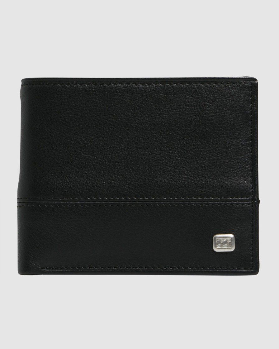 Men BILLABONG Wallets | Dimension 2 In 1 Leather Wallet