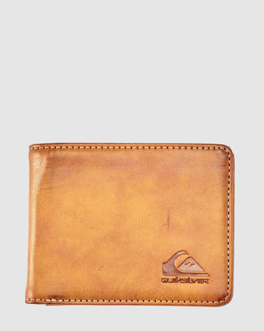 Men QUIKSILVER Wallets | Mens Slim Rays Bi-Fold Wallet