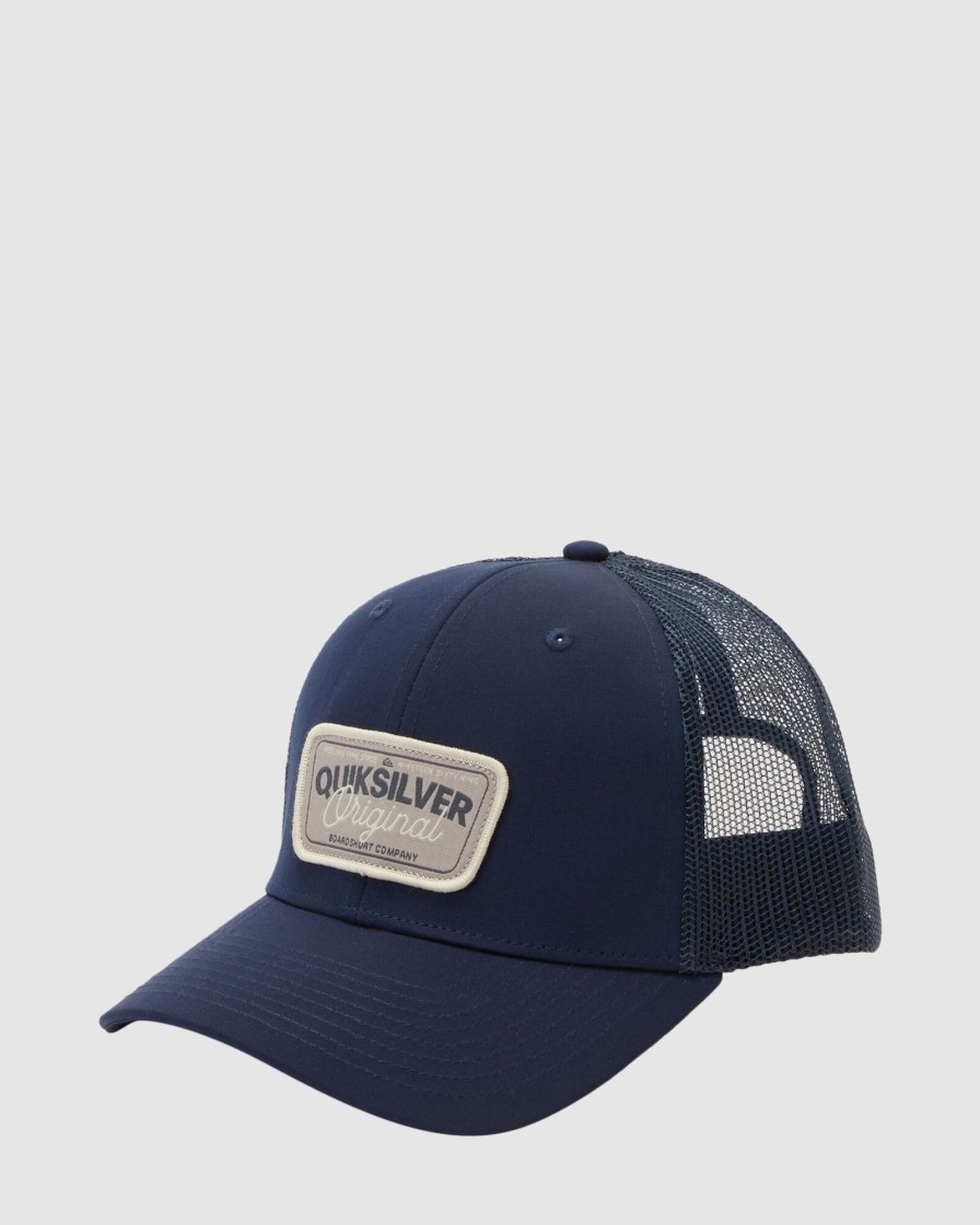 Men QUIKSILVER Headwear | Mens Reeled In Trucker Cap