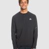 Men QUIKSILVER Shirts | Mens Keep The Pace Long Sleeve T-Shirt