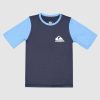 Youth QUIKSILVER Clothing | Boys 2-7 Heats Omni Short Sleeve Rash Vwst