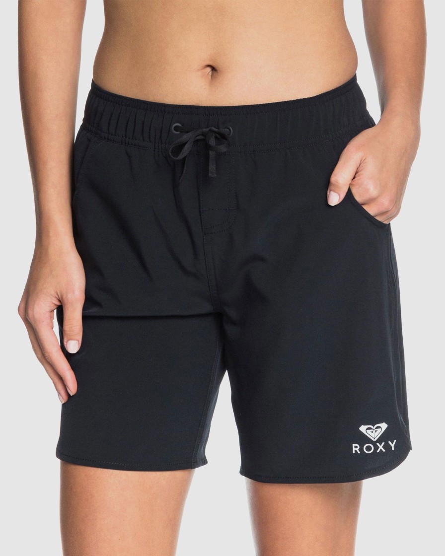 Women ROXY Overswim | Womens Roxy Wave 7" Board Shorts