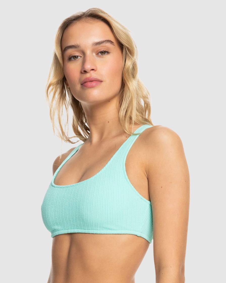 Women ROXY Bikini Tops | Womens Aruba Bralette Bikini Top