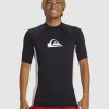 Men QUIKSILVER Rashvests | Everyday Upf50 Comp Ss