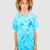 Youth SANTA CRUZ Clothing | Inferno Stacked Strip Dot Tee Blu