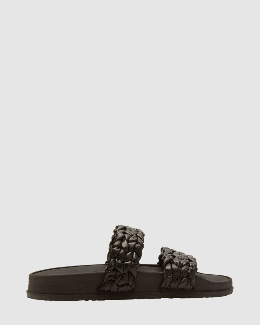 Women ROXY Slides | Slippy Braided Ii