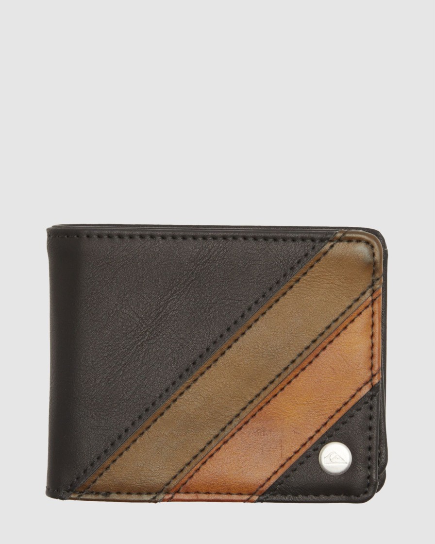 Men QUIKSILVER Wallets | Mens Triple Parch Tri-Fold Wallet