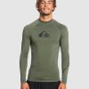 Men QUIKSILVER Rashvests | Mens All Time Long Sleeve Upf 50 Rash Vest