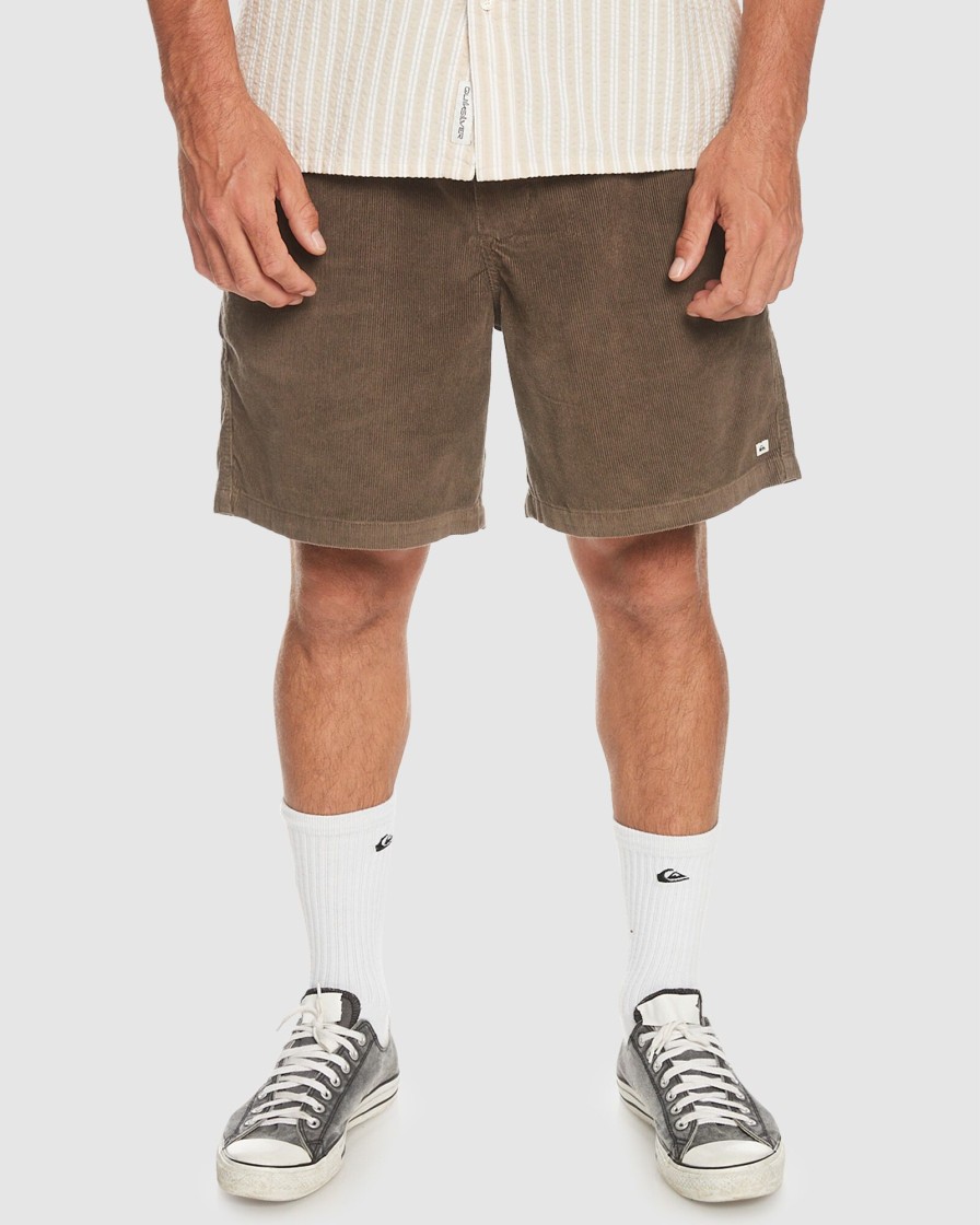 Men QUIKSILVER Shorts | Mens Taxer Cord Shorts For Young Men