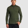 Men RVCA Shirts | Sport Vent Half-Zip Pullover