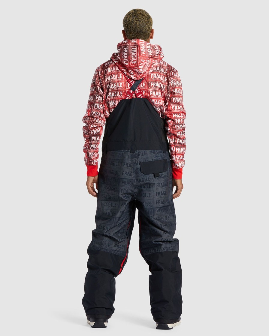 Men DC SHOES Pants | Andy Warhol Shadow Technical Snow Bib Pants