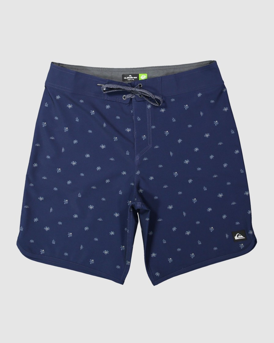 Men QUIKSILVER Boardshorts | Mens Surfsilk Scallop 19" Board Shorts