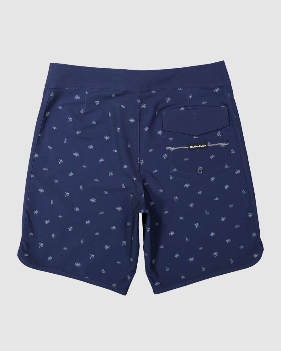 Men QUIKSILVER Boardshorts | Mens Surfsilk Scallop 19" Board Shorts