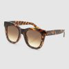 Women CARVE Sunglasses | Elba Gloss Tort Gradient Brown