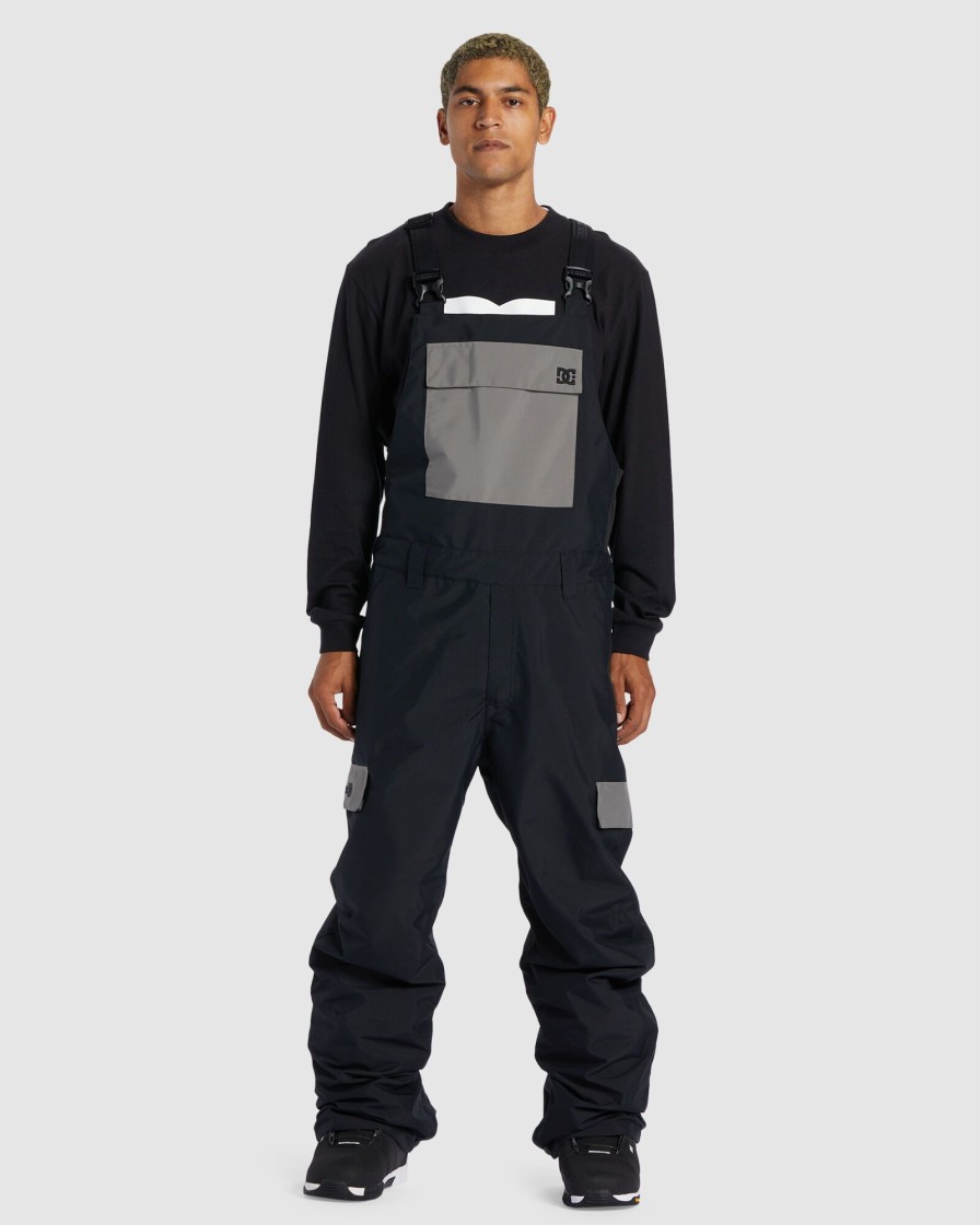 Men DC SHOES Pants | Docile Technical Snow Bib Pants